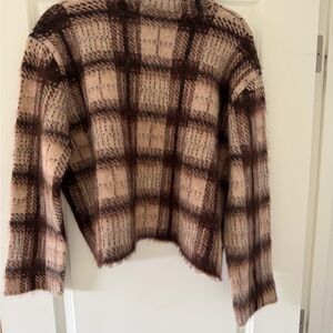 Zara plaid sweater